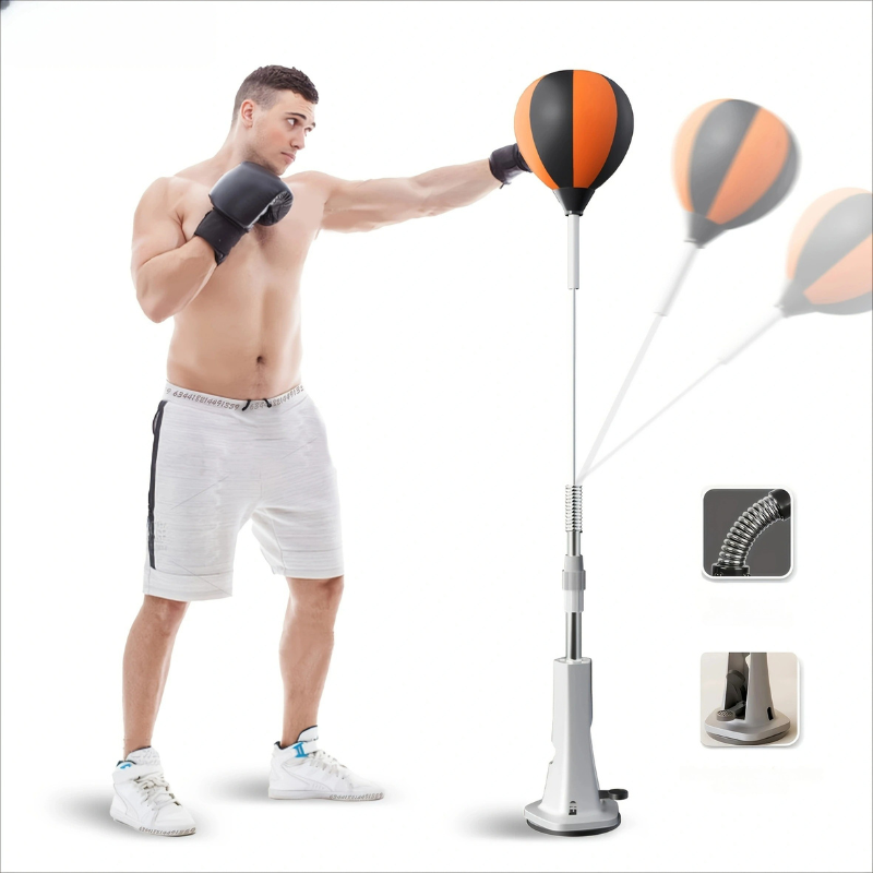 Punching Ball - Sur pied - Ultra léger - 100/145cm