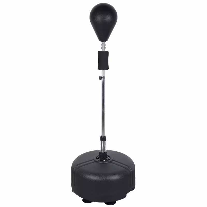 Punching Ball - Sur pied - Installation facile - 160cm - Noir