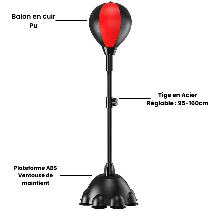 Punching ball - Stabilité augmenté - 160cm