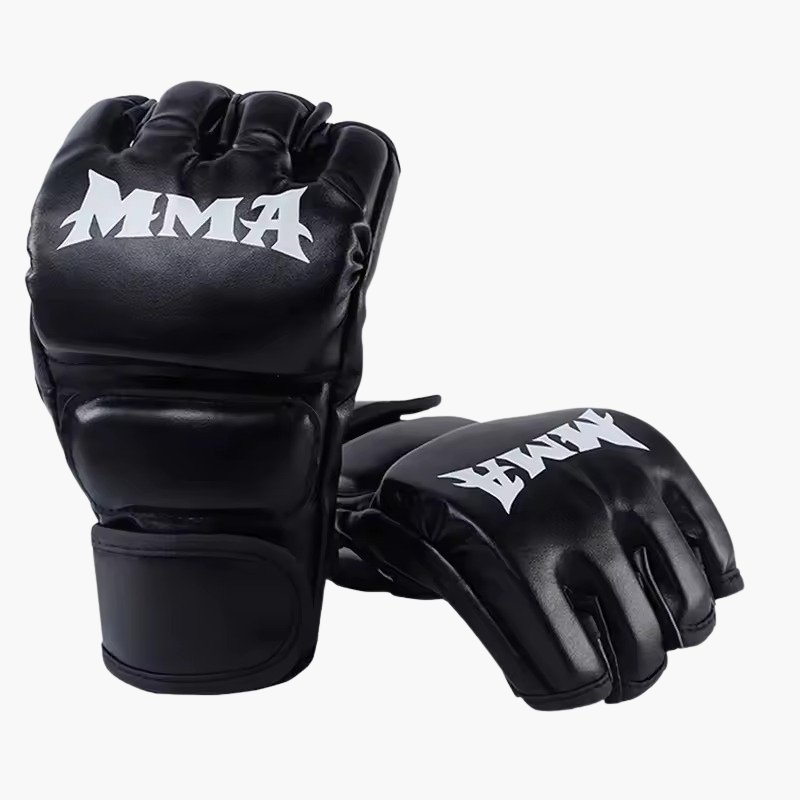 Gants de MMA Noir Mat