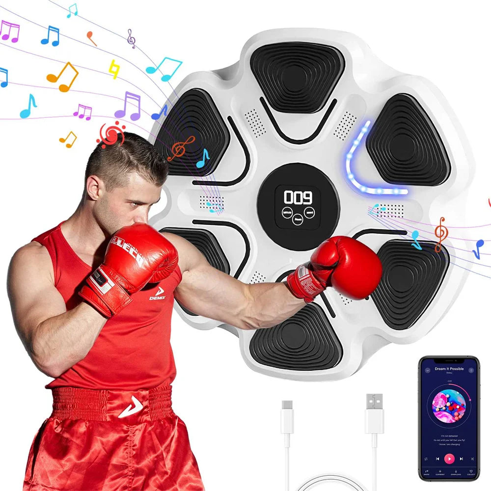 Music Boxing Machine - V1 Pro - 1 Paire de gants Offerte