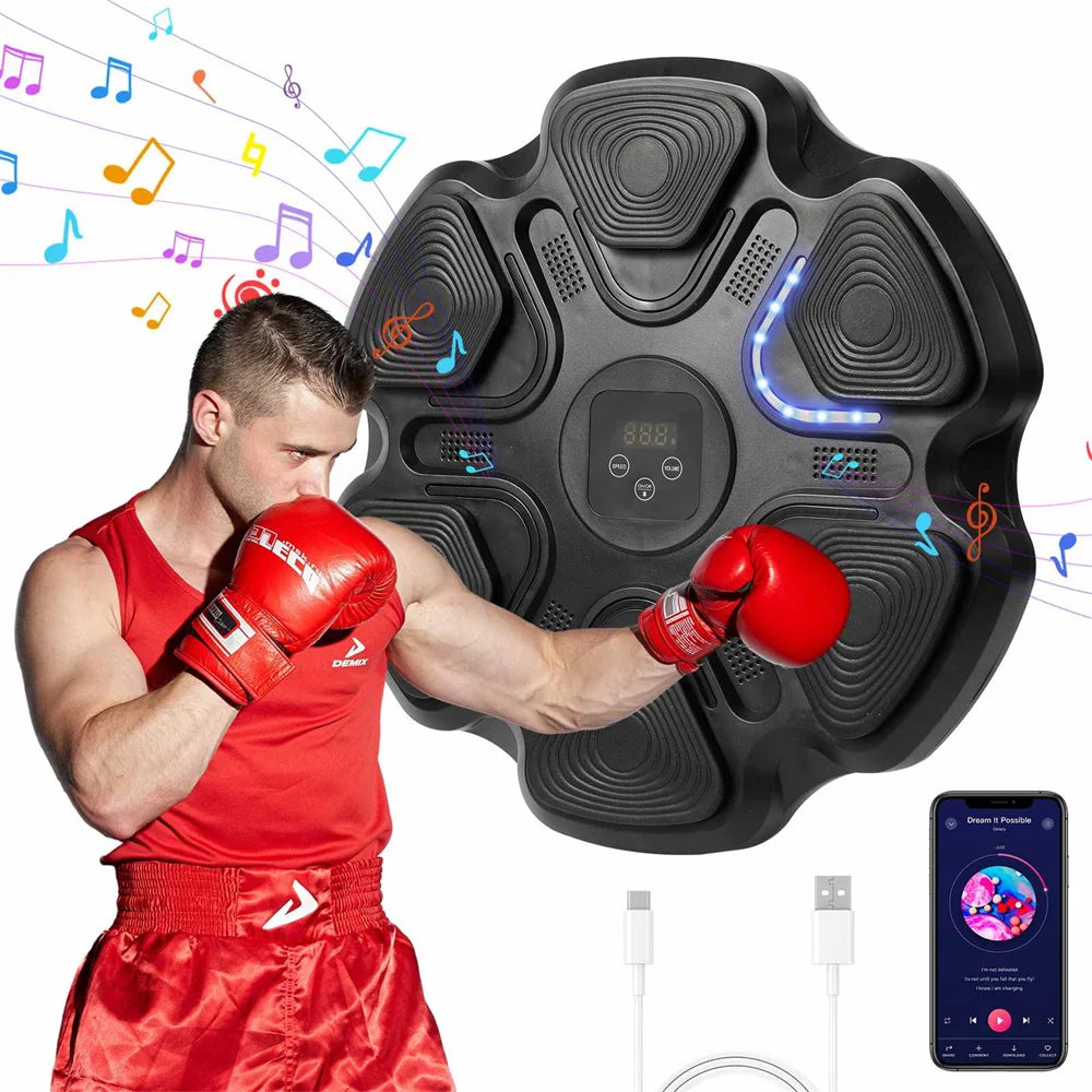 Music Boxing Machine - V1 Pro - 1 Paire de gants Offerte