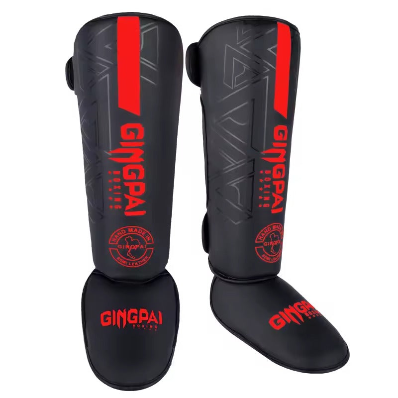 Protège Tibia Boxe - Striker Line - Confort Tibia et Pied - Homme/Femme