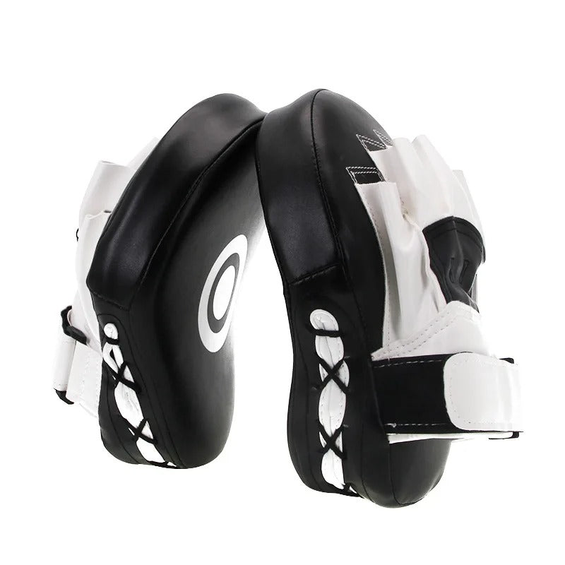 Patte d'ours Boxe - Blast Pad - Protection renforcé/Agrippant - Blanc