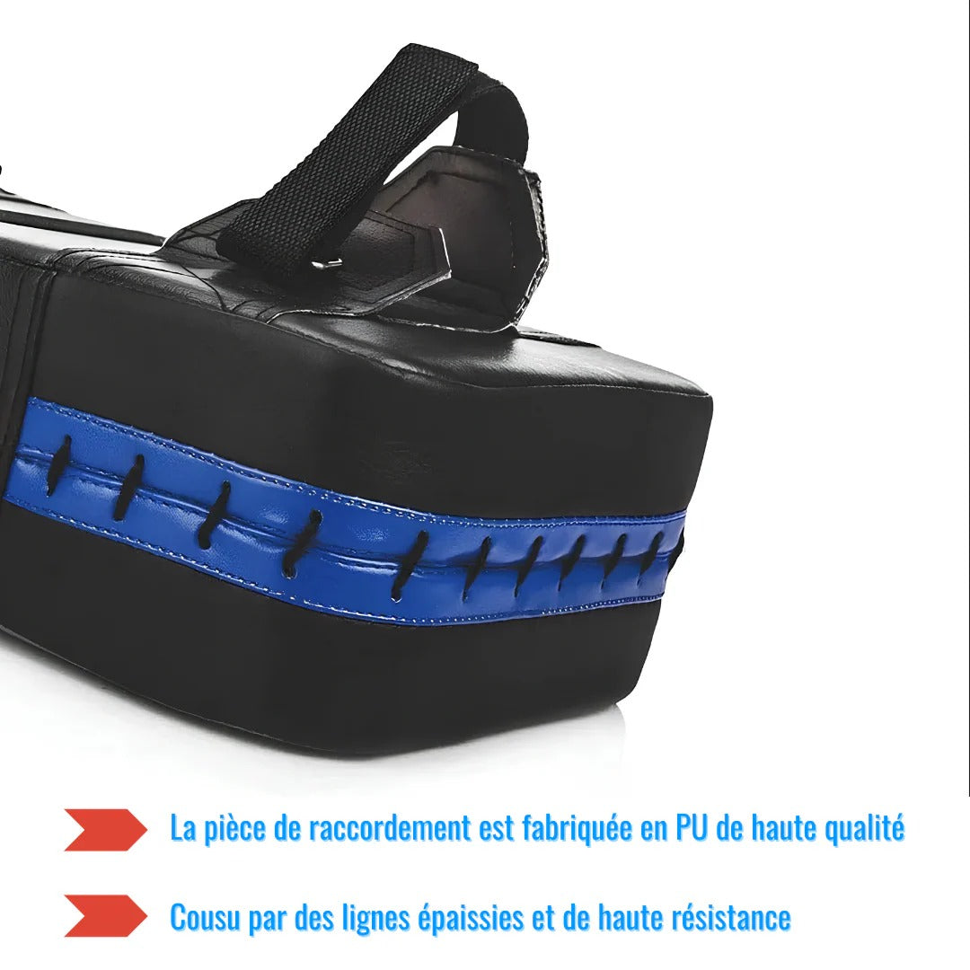 Pao de Boxe - Challenger series - Protection renforcé/Agrippant - Rouge